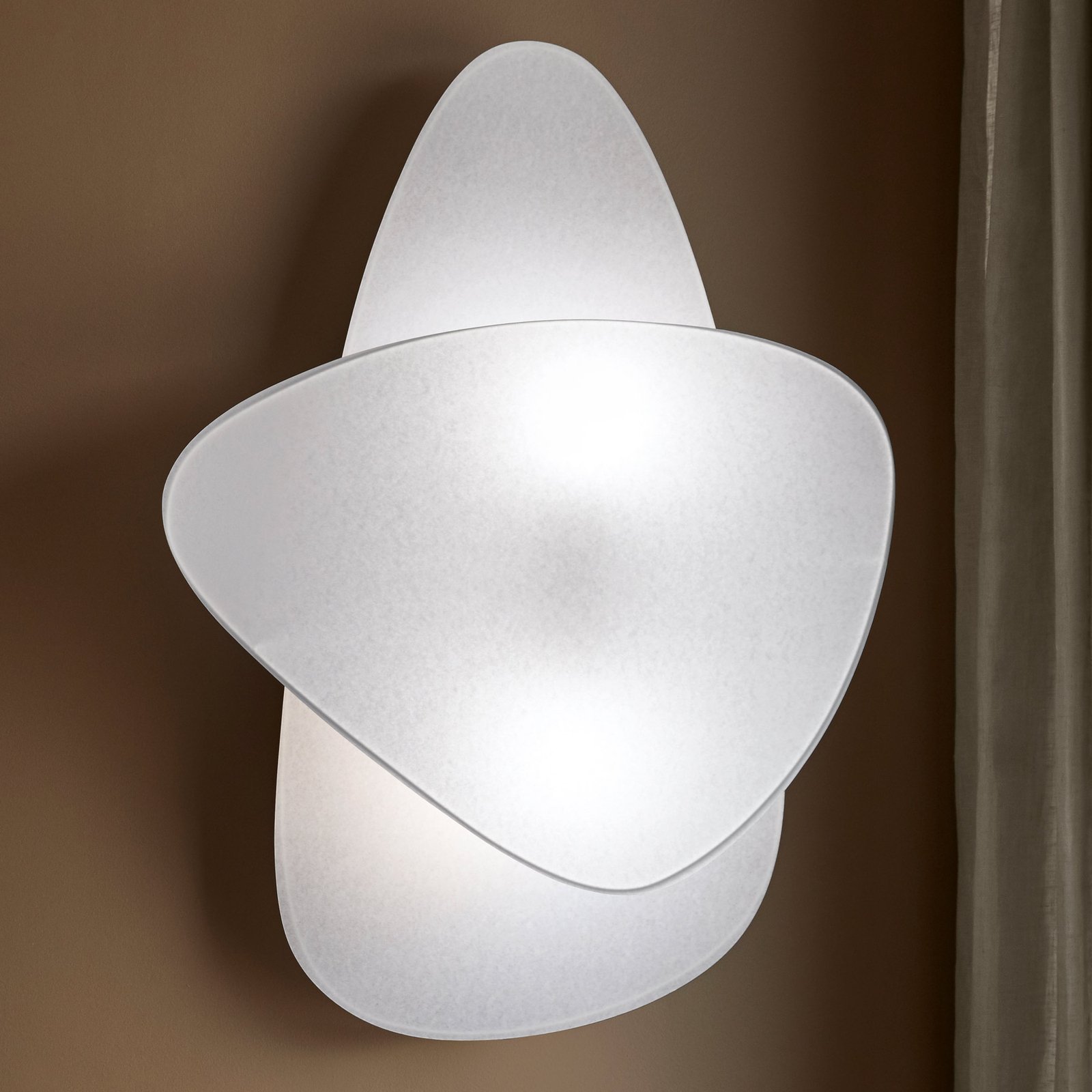 Screen Wandlampe, 77 cm hoch, weiß, Papier, E27 - MARKET SET Screen Wandlampe, 77 cm hoch, weiß, Papier, E27 - MARKET SET