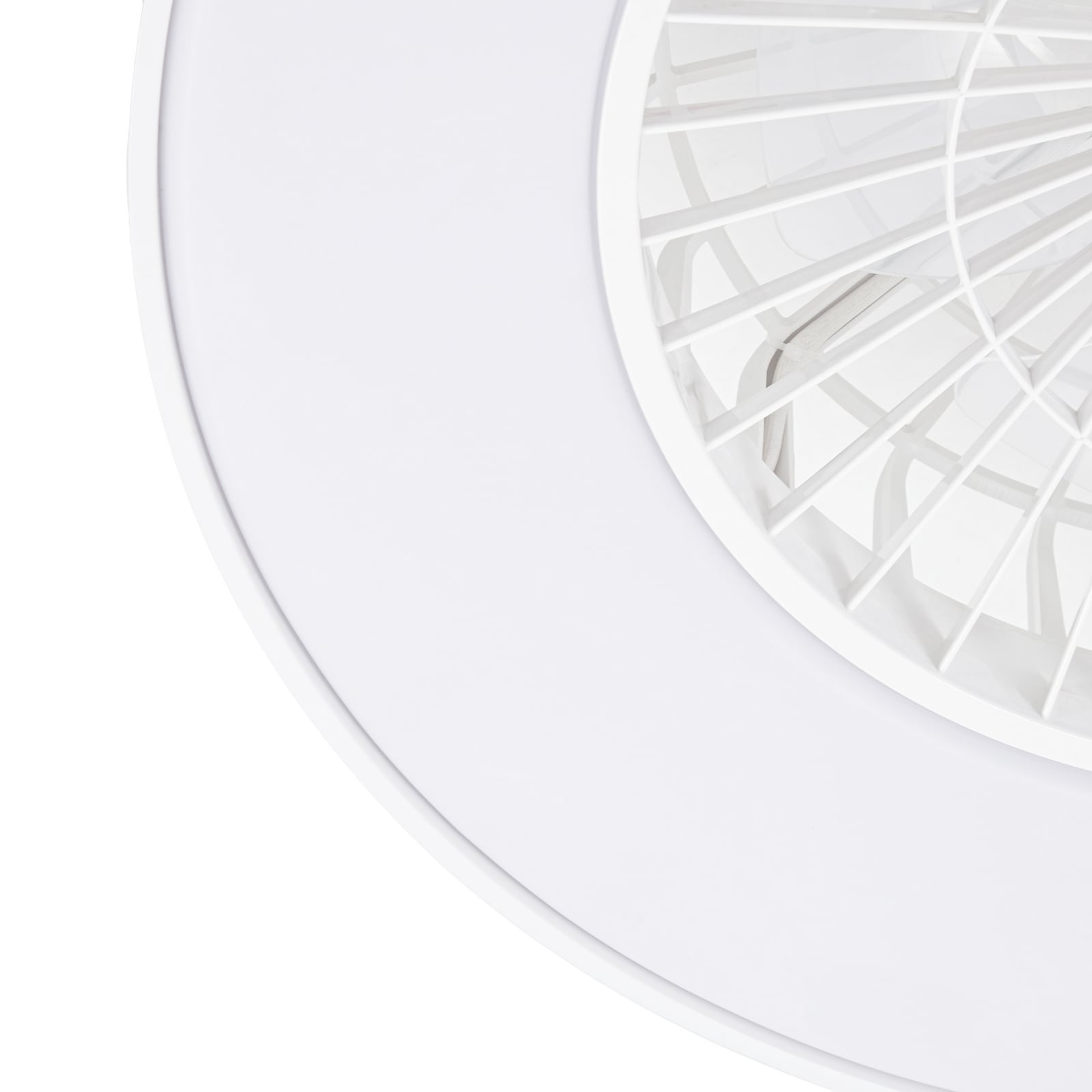 Ventilateur de plafond LED Lindby Teleo, Ø 58 cm, blanc, courant continu, Tuya Ventilateur de plafond LED Lindby Teleo, Ø 58 cm, blanc, courant continu, Tuya