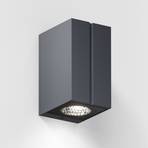 IP44.de Cut one LED outdoor wall light, dimmable