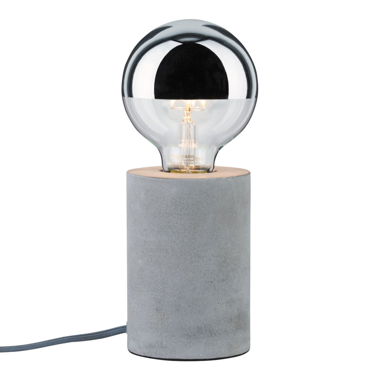 Paulmann Mik betonból készült asztali lámpa