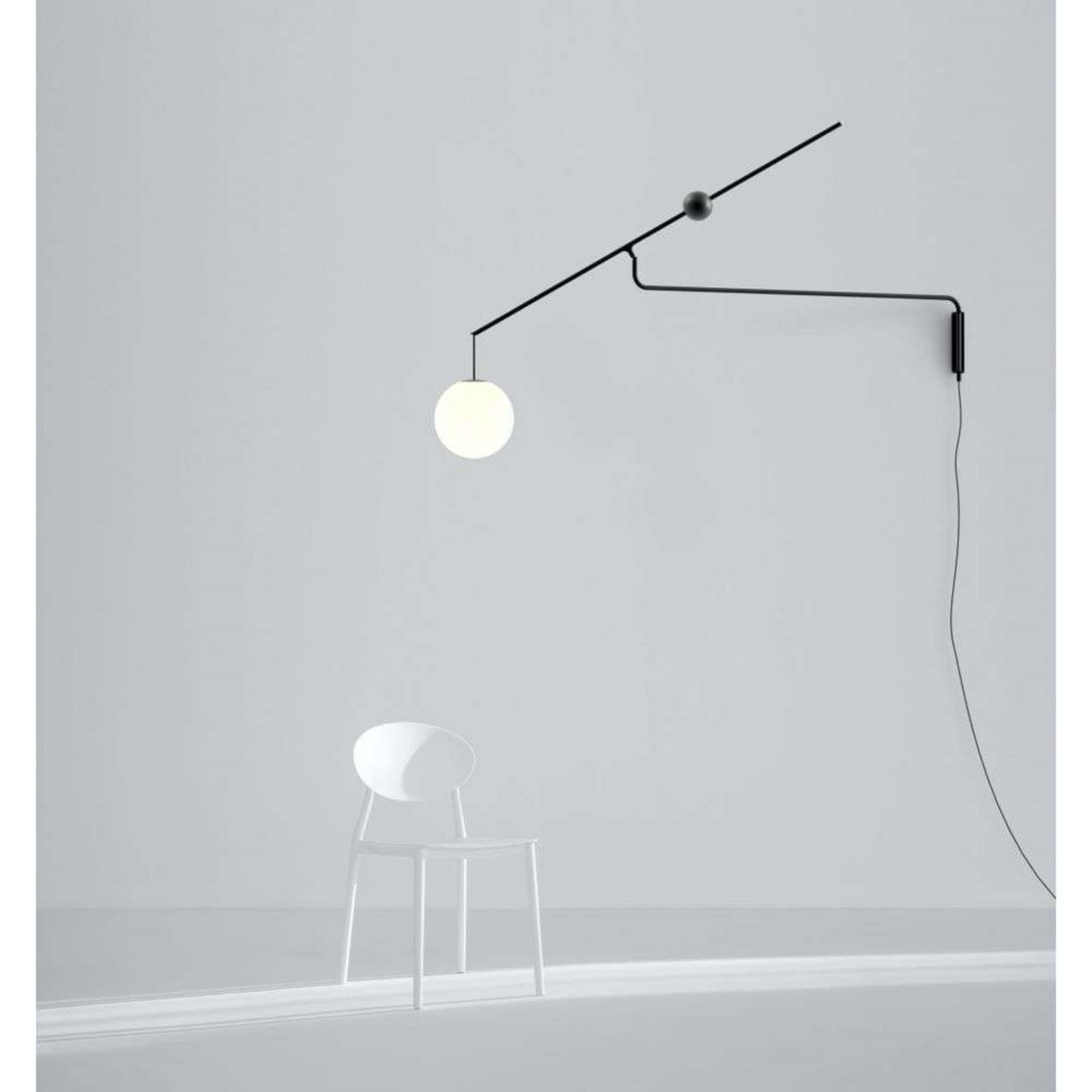 Malamata Vägglampa Matt Black Luceplan - Metall | Produkter - Vägglampor | Lampspecialisterna