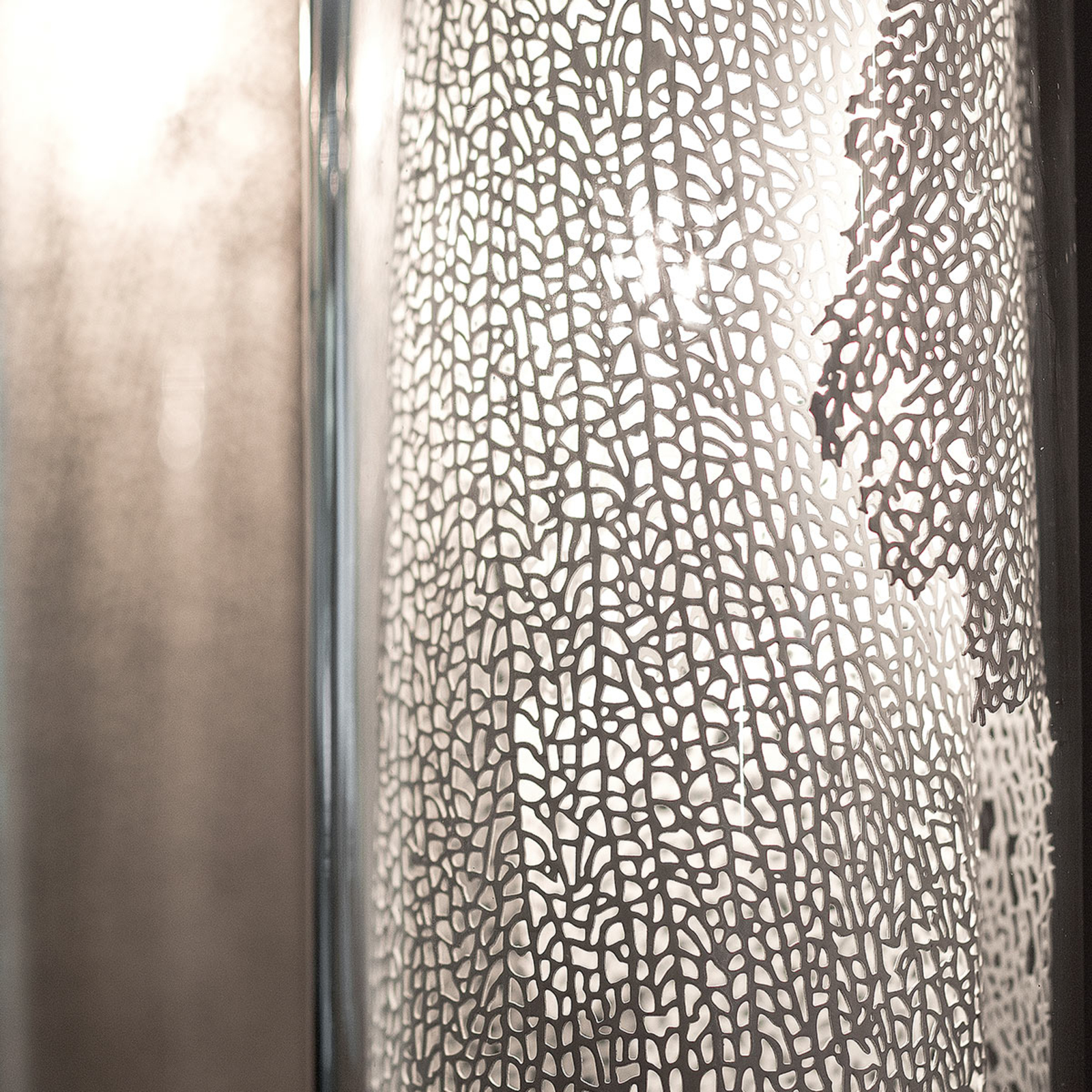 Terzani Frame - Lámpara colgante en blanco, 10 cm