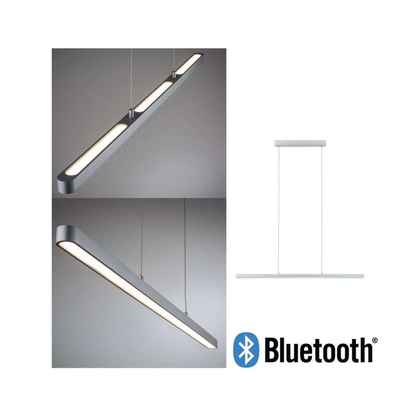 Lento LED Visilica TW/Bluetooth Krom - Paulmann