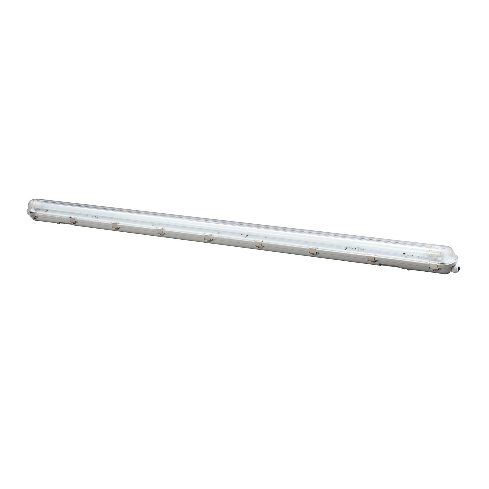 PRIOS vochtbestendige lamp Lior, 157 cm, 1 x T8, G13, IP65, 18W