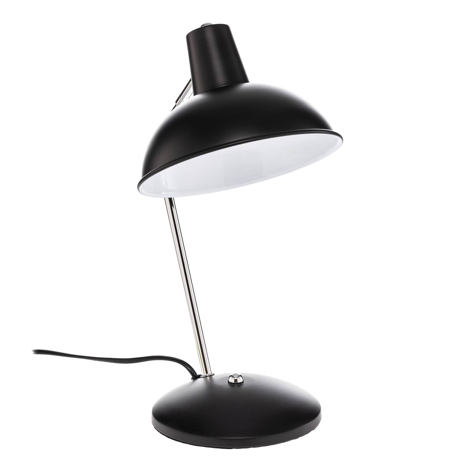 Lindby Jamelia Vintage-Tischlampe, Stahl, schwarz günstig online kaufen