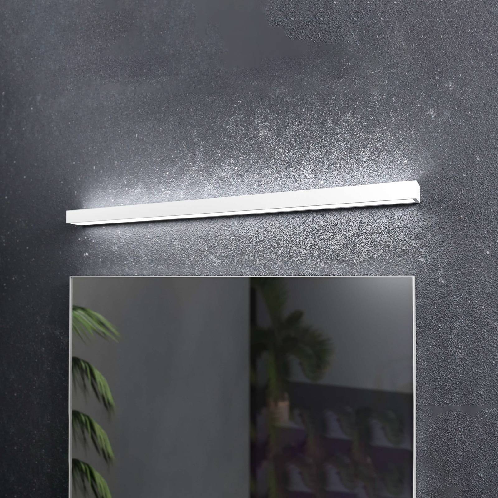 E-shop Mera LED nástenné svietidlo, šírka 120 cm, biela, 4 000 K
