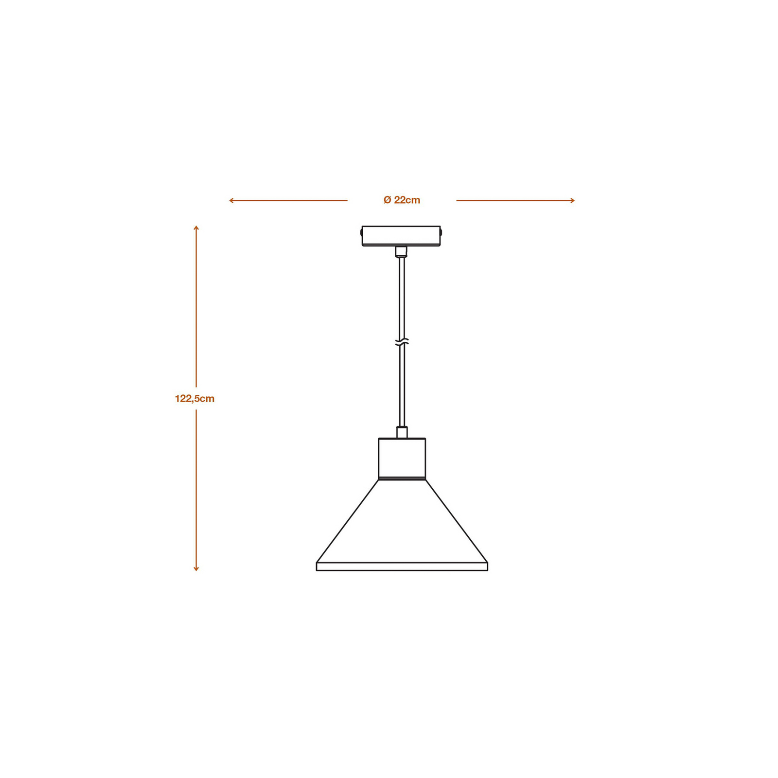 OSRAM Hängelampe CONCRETE WOOD, grau, Ø 22 cm, Beton, E27