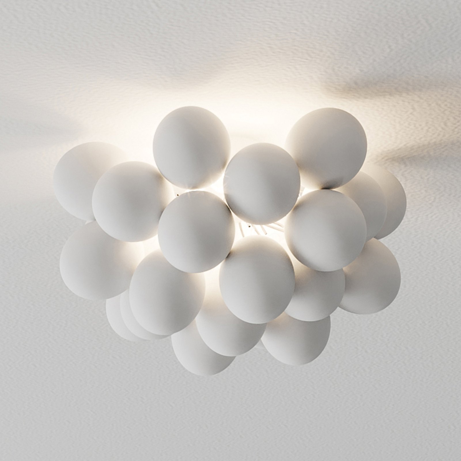 By Rydéns Gross lampa sufitowa, biała matowa, 50cm