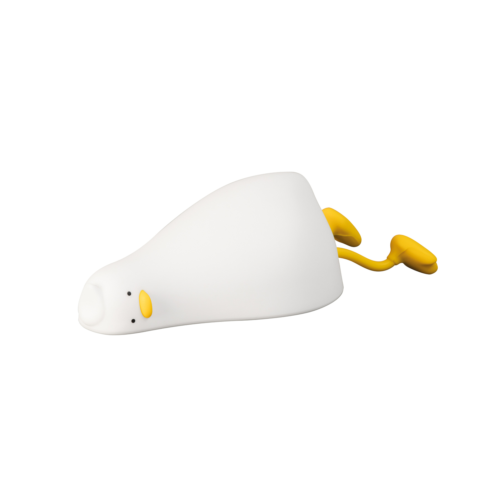 LED-nattbordslampe Ducky, and, hvit, timer, dimbar