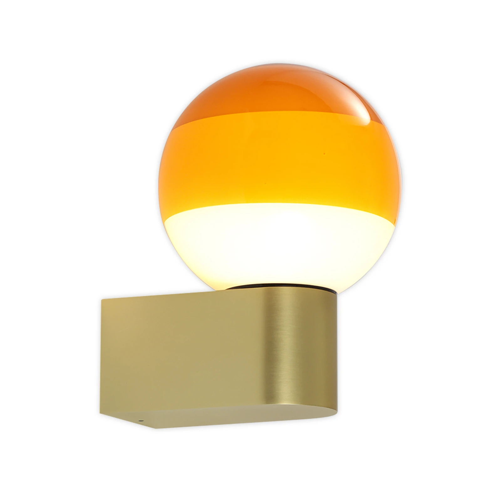 MARSET LED απλίκα Dipping Light A1, πορτοκαλί/χρυσό