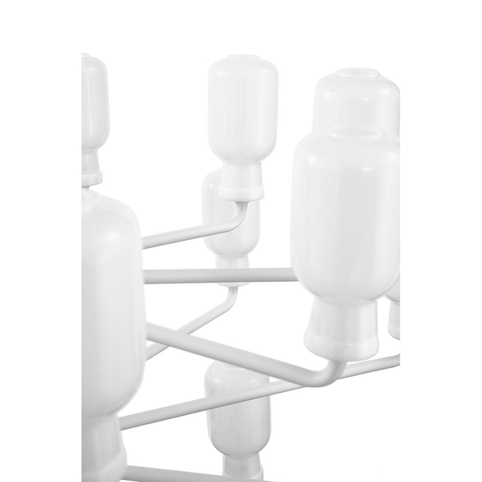 Amp Chandelier Large White Normann Copenhagen - Stue - Metal