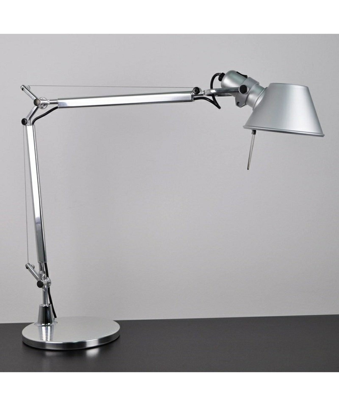 Tolomeo Table Lamp LED Aluminium with Aluminium Base - Artemide