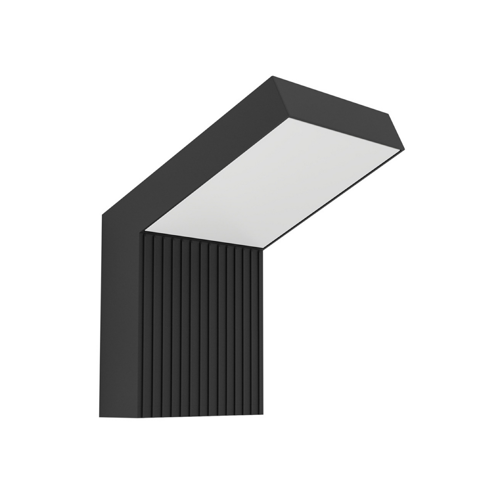 EGLO LED стенна лампа за външно осветление GROTTAZZOLINA, черна, 18 см, IP65