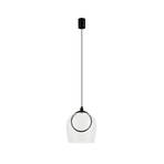 Suspension LED 23080, claire, à 1 lampe, verre, Ø 20 cm