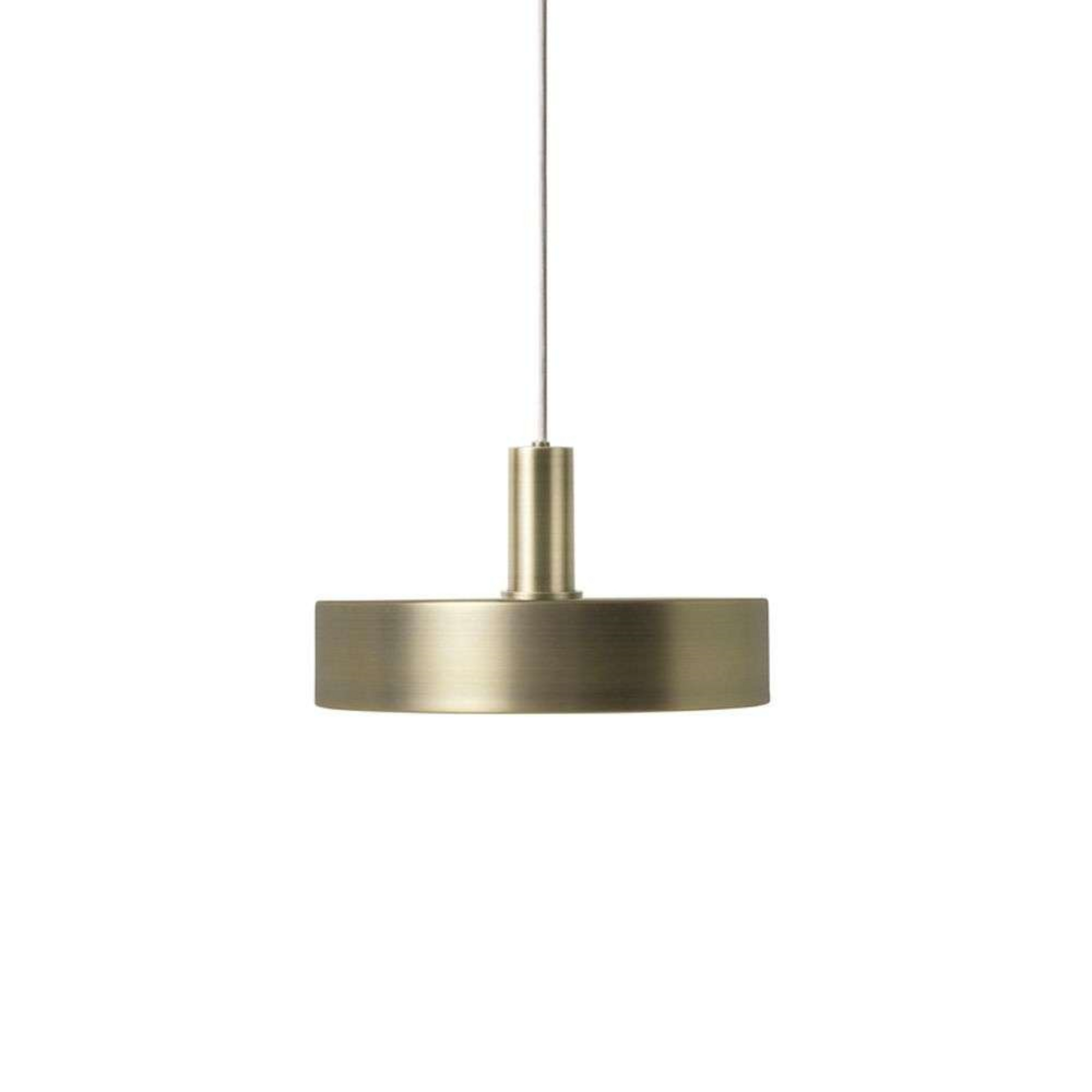 Collect Lustră Pendul Record Low Brass - Ferm Living