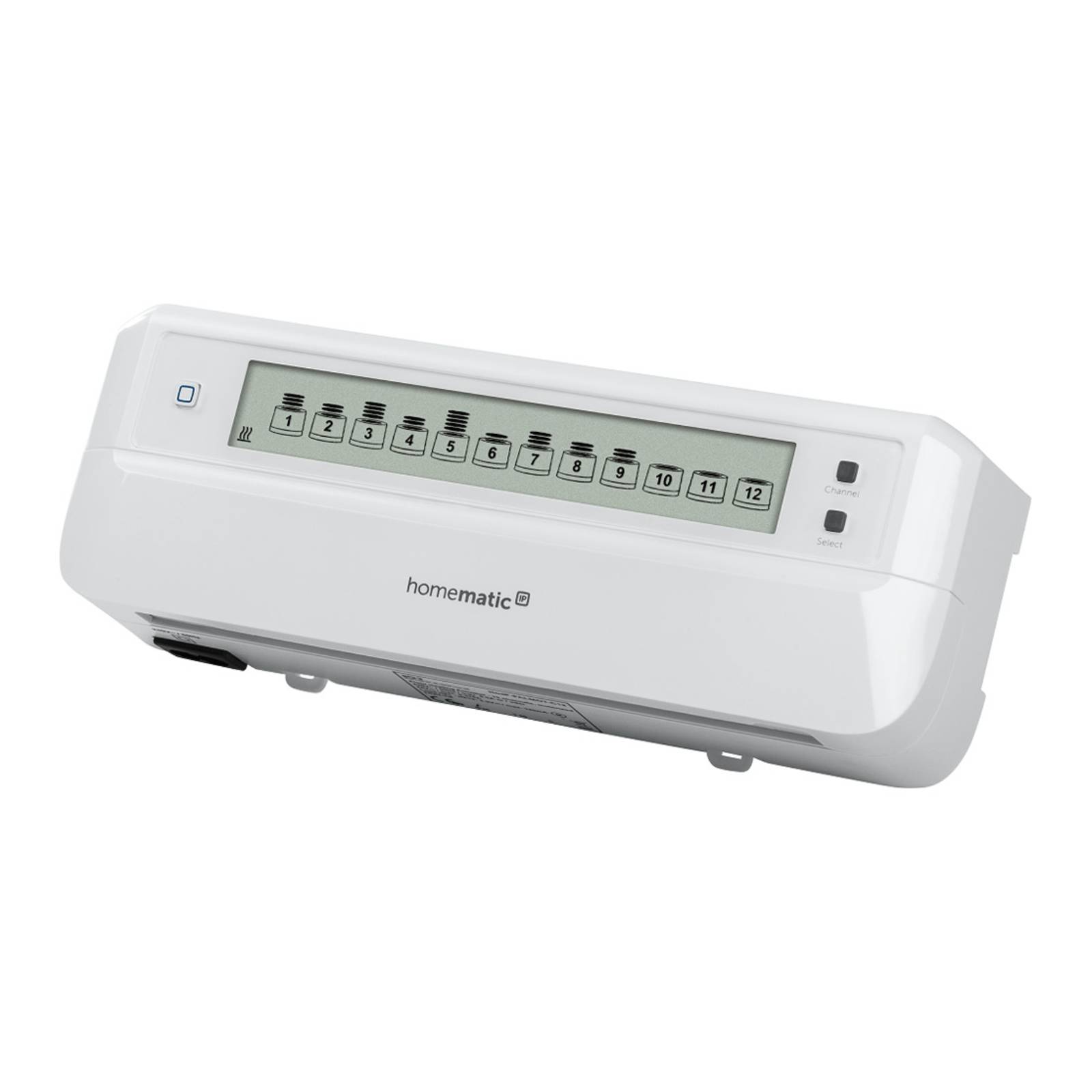 Homematic IP floor heating actuator, 12-x, motoric, W: 24.2 cm, H: 8.5 cm
