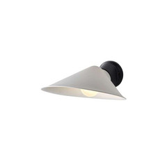 Plume Wandleuchte Schwarz/Porcelain - DCW
