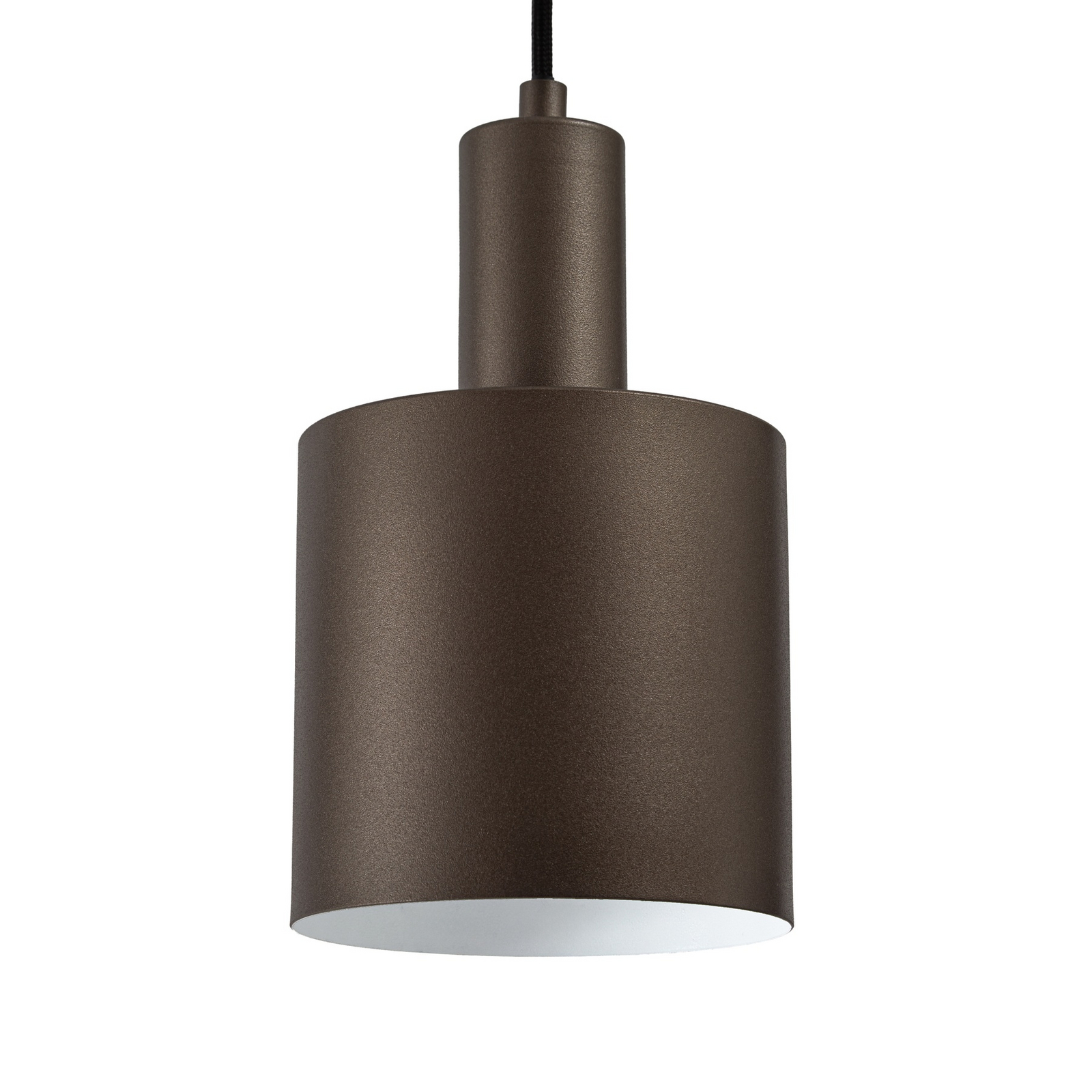 Suspension Lindby Ovelia, marron, à 4 lampes, métal, E27