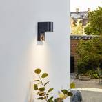 Vanjska zidna svjetiljka Lindby Vimal sa senzorskim aluminijem