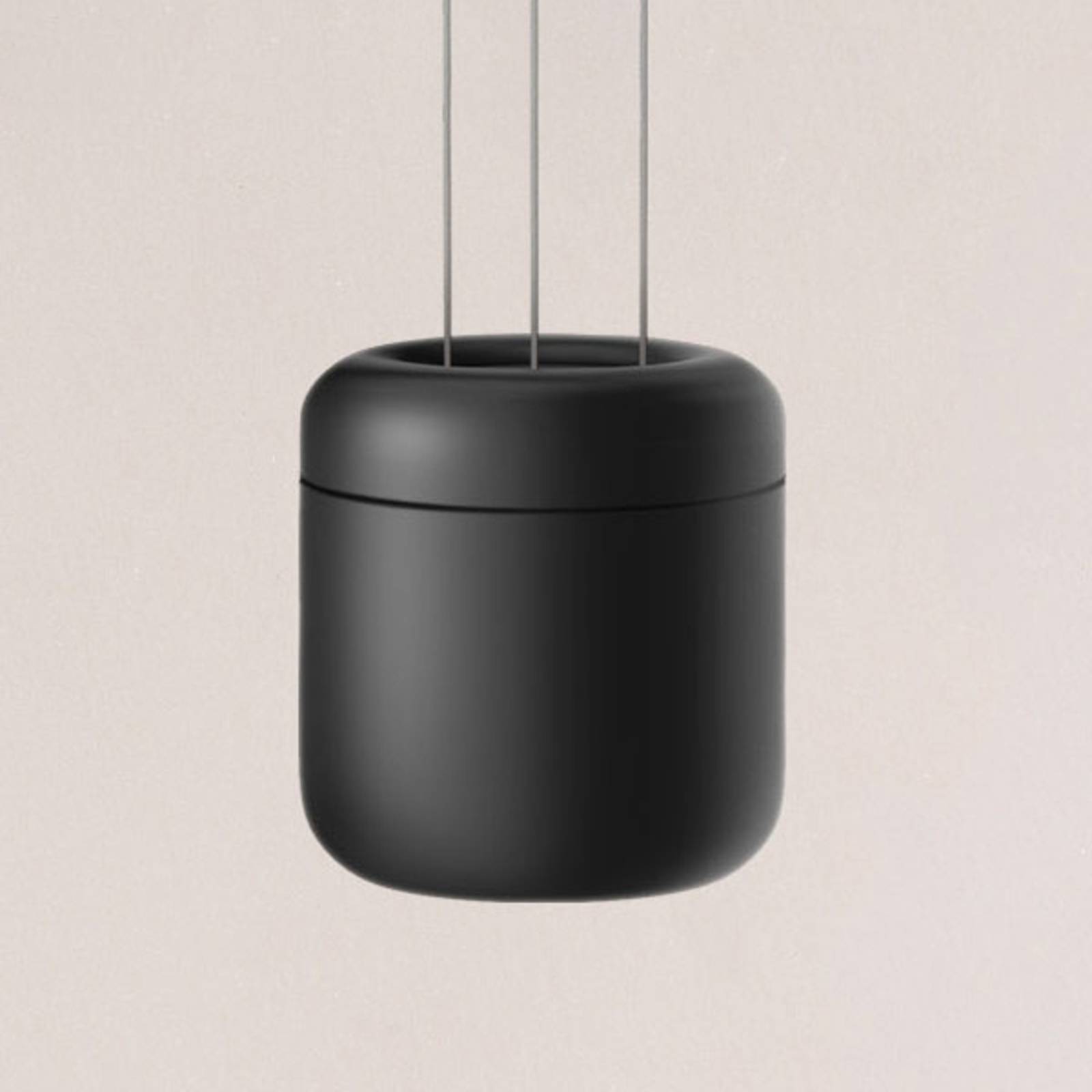 serien.lighting Cavity Suspension S, black