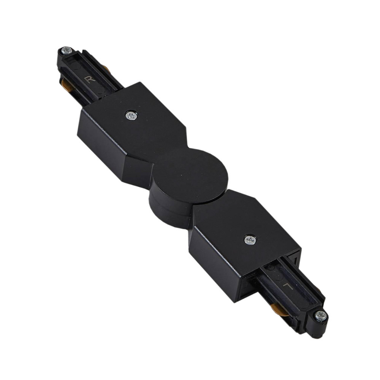 Linaro Track Connector Adjustable Black - Lindby