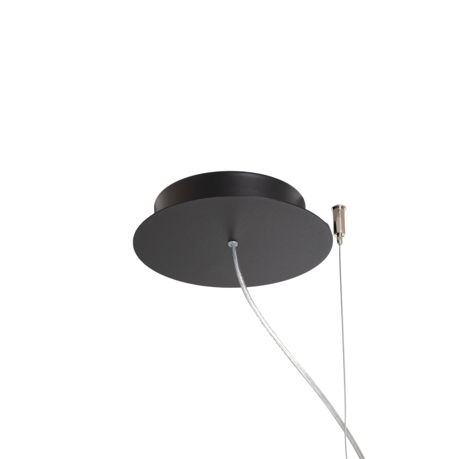 Suspension LED Rio 110 horizontale 3 000 K noire