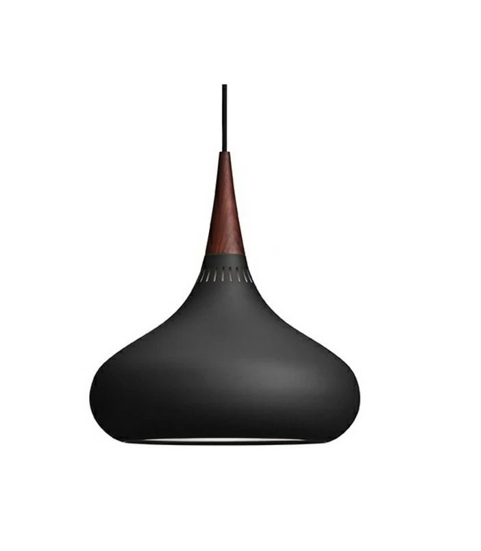 Fritz Hansen – Orient Svart P2 Taklampa 3m Sladd