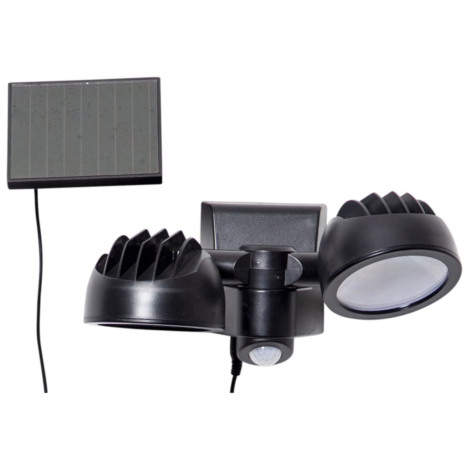 LED-Solarlampe Powerspot Sensor, zweiflammig