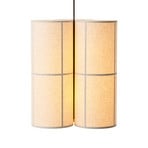 Audo Hashira Cluster hanglamp, Ø61,5cm, naturel