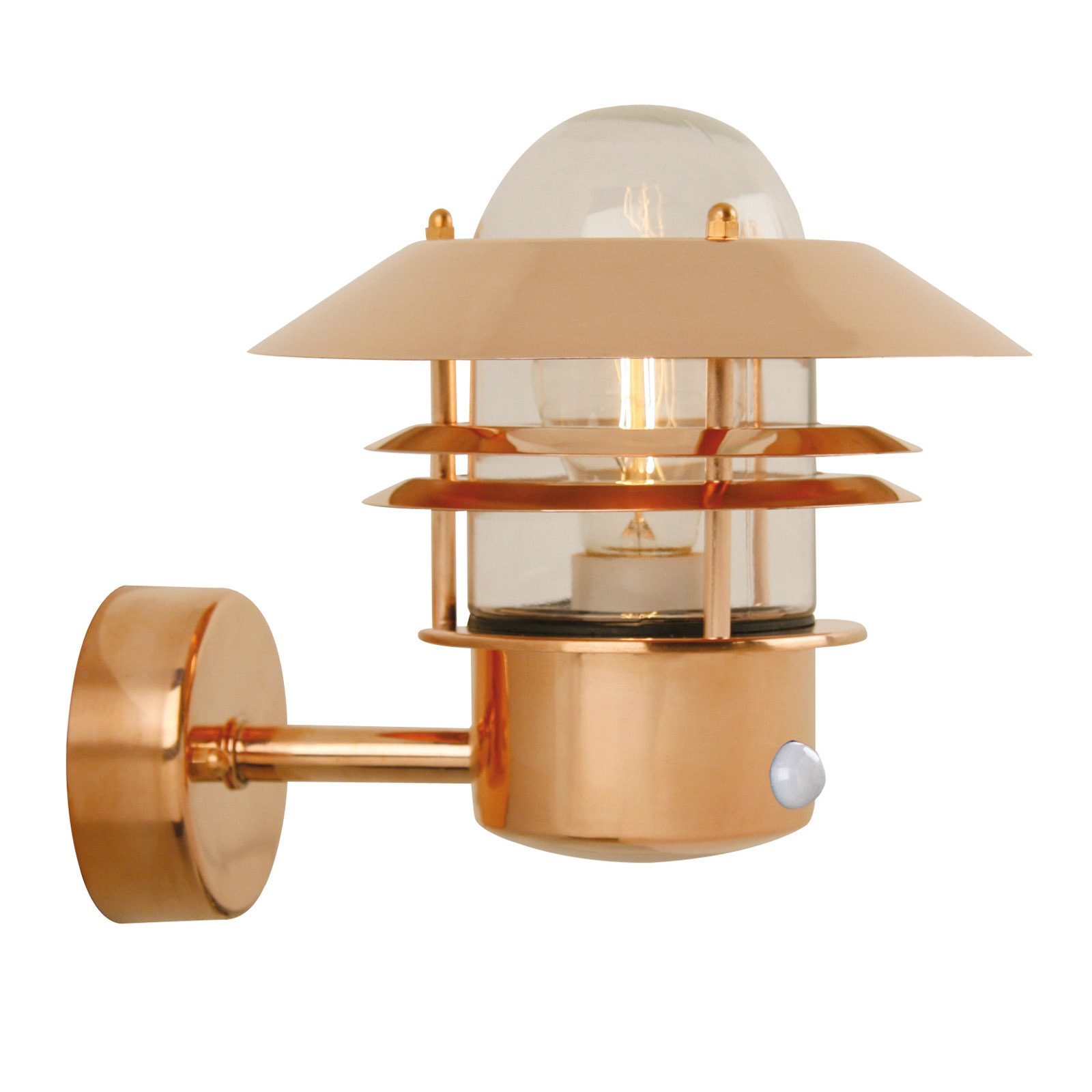 Blokhus Up Vegglampe w/Sensor Copper - Nordlux