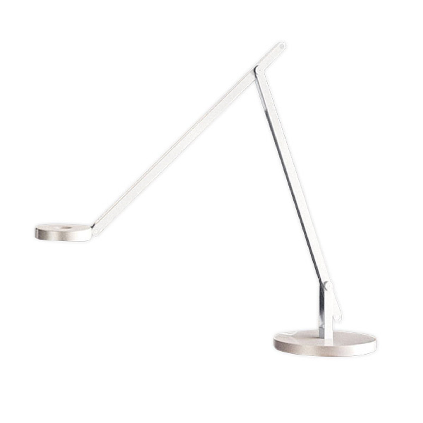Rotaliana String T1 lampa stołowa biała, srebrna
