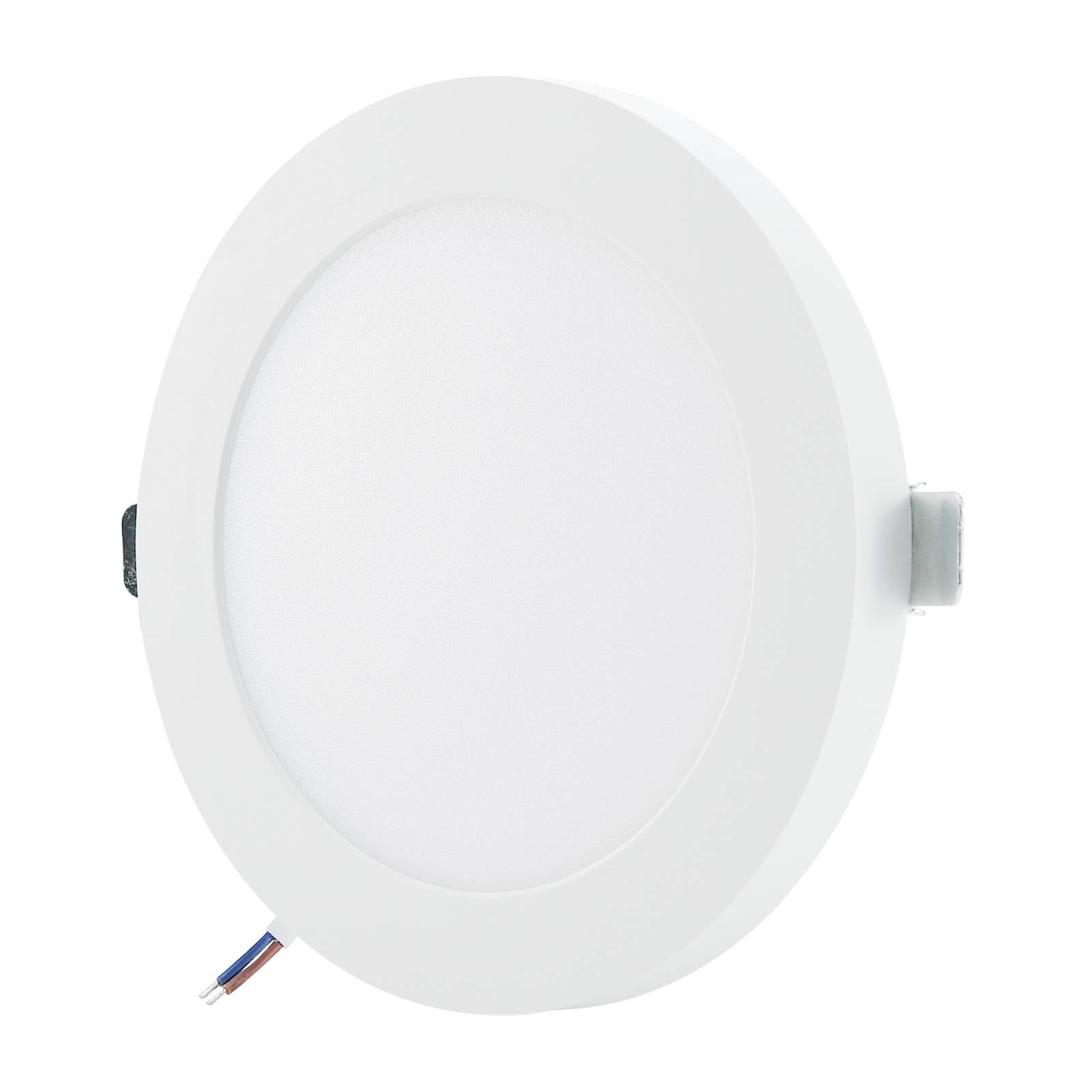DOTLUX LED-Downlight UNISIZEplus 12W COLORselect Einbauleuchte weiß rund mit Einbaumaß flexibel