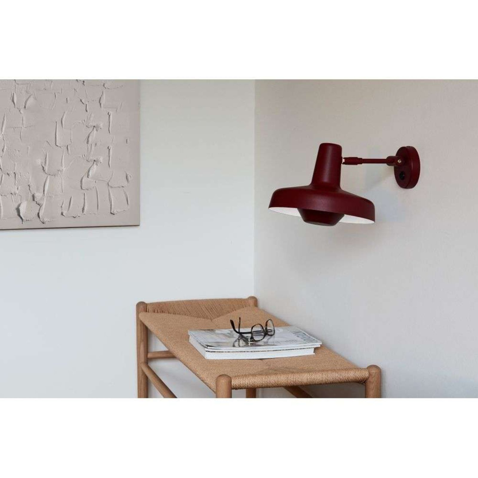 Arigato Wall Lamp Extra Short Red - Grupa