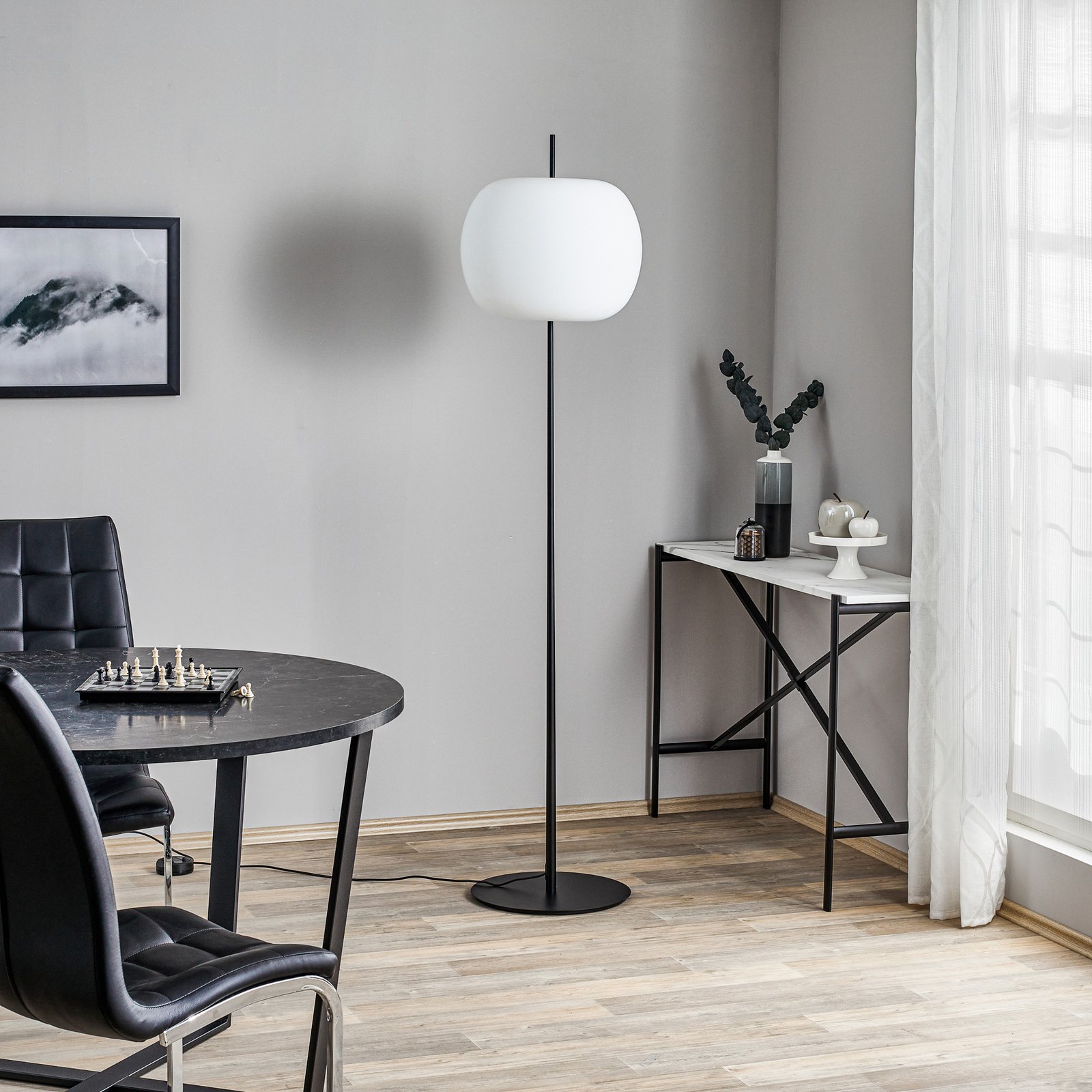 Kushi Lampa Podłogowa XL Black - KDLN