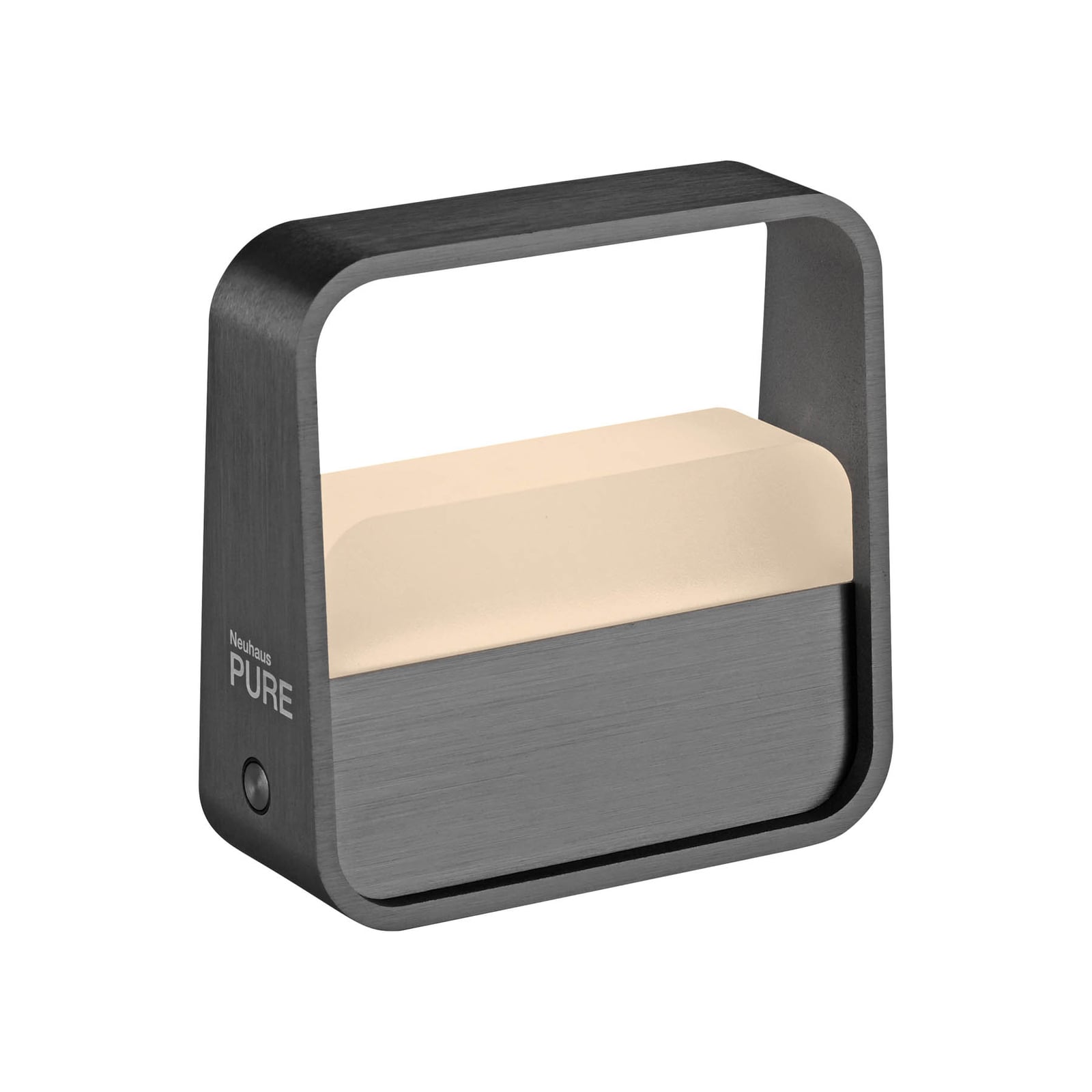 Lampe à poser LED rechargeable Go, grise, en aluminium - PURE Lampe à poser LED rechargeable Go, grise, en aluminium - PURE
