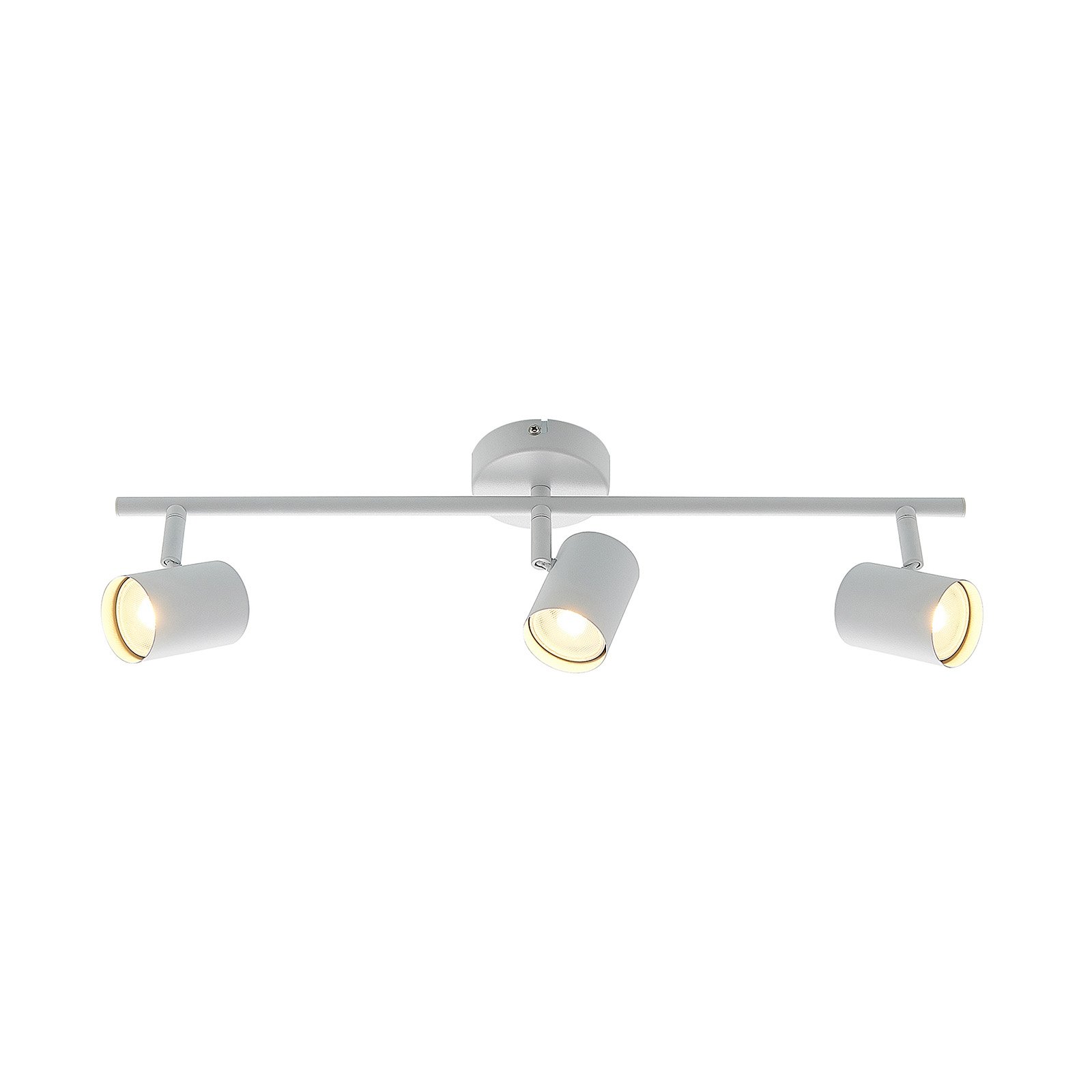 ELC Tomoki plafondlamp, wit, 3-lamps