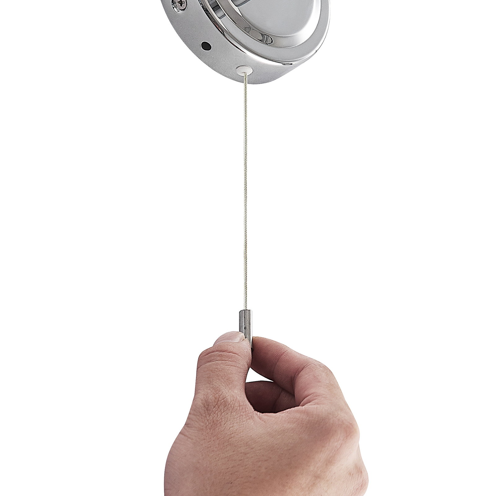 Vinza Wandleuchte Chrome/Clear - Lindby