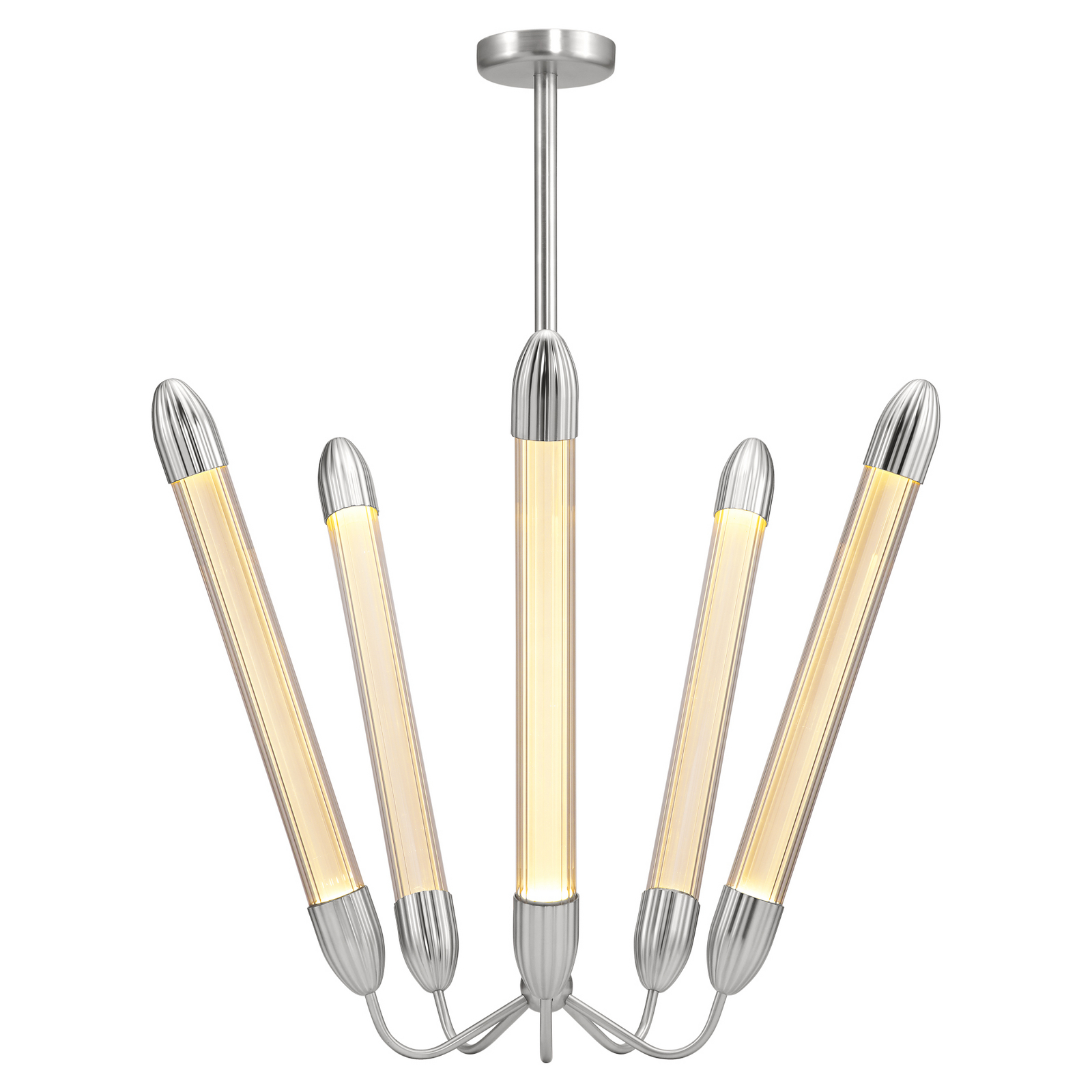 Lemon Squeeze Deckenleuchte Long Plated Steel - UMAGE
