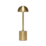 Taten LED-bordslampa i mässingsfärg, höjd 30 cm – HÜBSCH