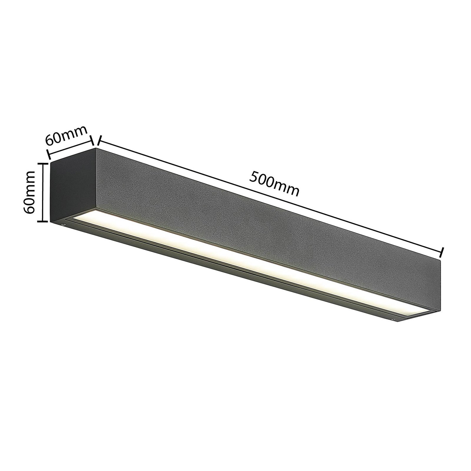 Lengo LED En el exterior Aplique de Pared Up/Down L50 CCT Grafit - Arcchio