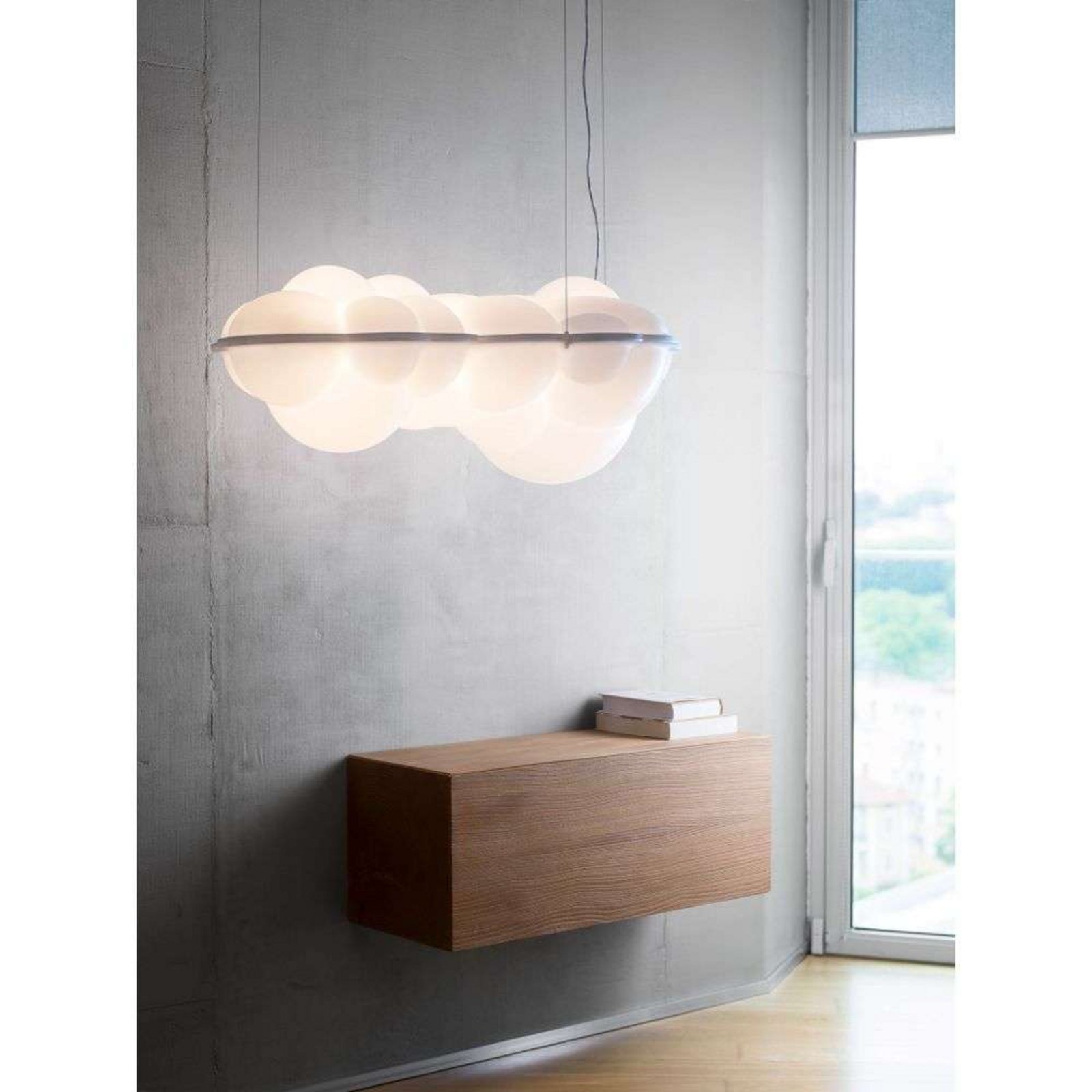 Nuvola LED Candeeiro Suspenso Minor White - Nemo Lighting