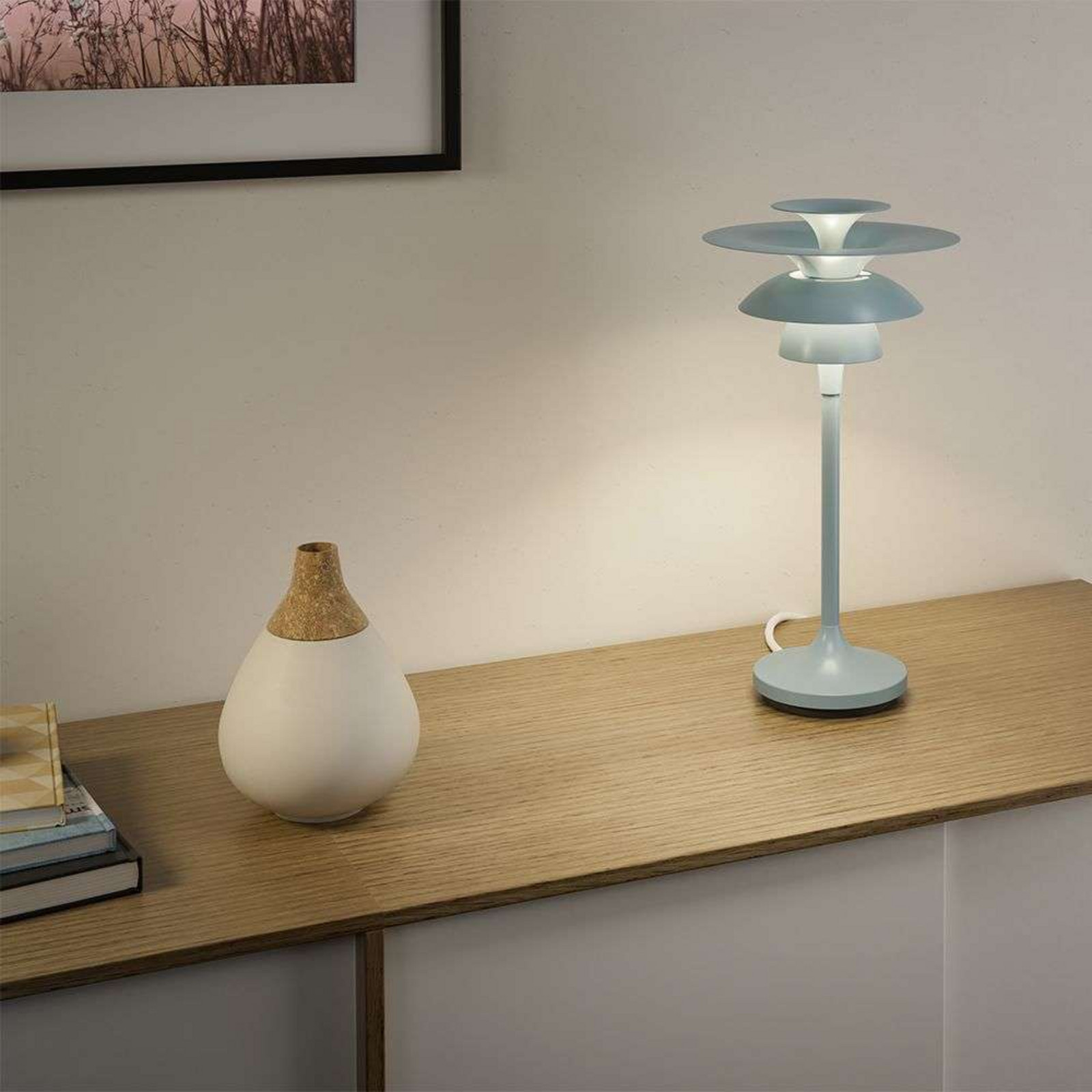 Alternativ bild 1 för Belid - Picasso Bordslampa H34,8 Ice Blå