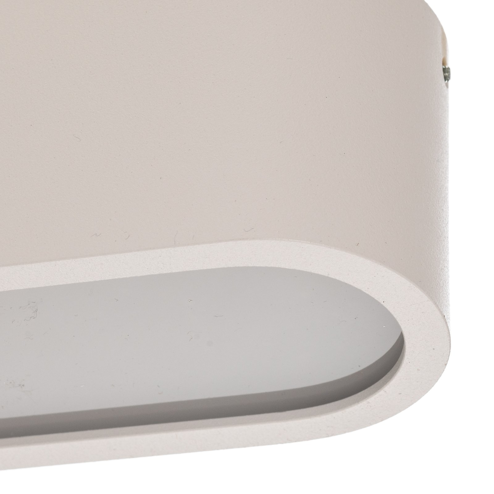 Φωτιστικό οροφής Soft LED, 125 x 6 cm, λευκό