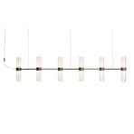 Zephyr Linear Pendel, bronze, Länge 160 cm - Artemide