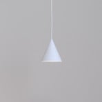 Hängeleuchte ZENITH, weiß, Ø 11 cm, Metall, GU10
