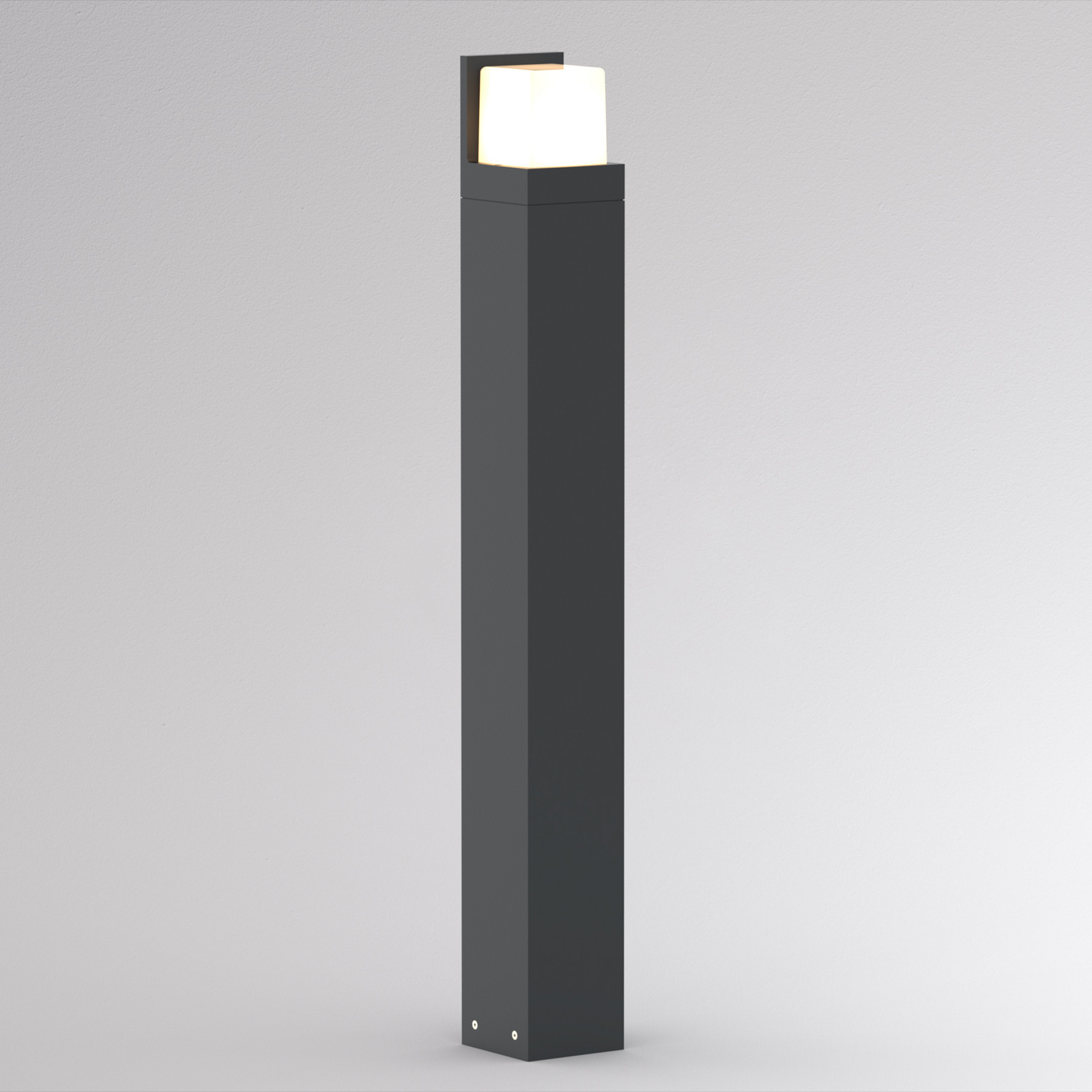 Molto Luce Bornă luminoasă LED FYNN-C înălțime 85 cm antracit CCT IP65 pornit/oprit - Modern - Aluminiu