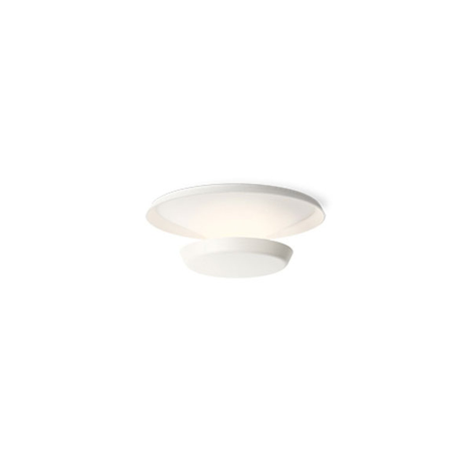 Top LED-Wandleuchte Ø 17 cm weiß - Vibia Top LED-Wandleuchte Ø 17 cm weiß - Vibia