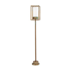 Cubic³ 3371 væglampe antik messing/opal