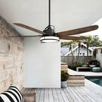 Beacon ceiling fan w. Light Louisville bronze/koa silent