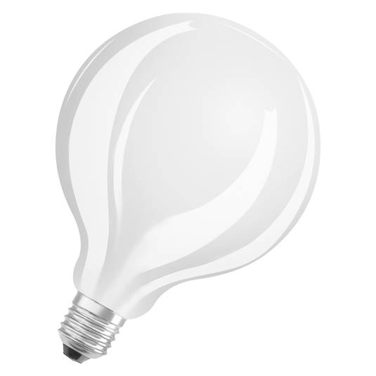 OSRAM globe LED bulb E27 G125 17 W 2,700 K opal